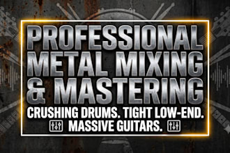 mix and master your metalcore song