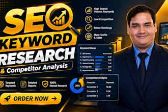 conduct detailed keyword research for relevant high volume