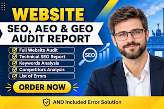 do a GEO audit for ai search visibility on chatgpt,  germini