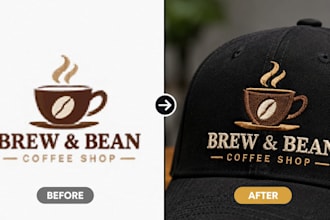 digitize custom embroidered patches and applique designs