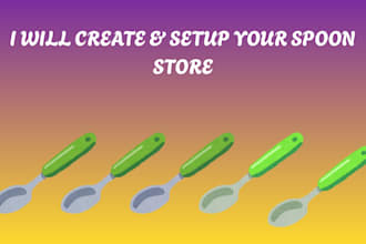 create and setup your spoon store