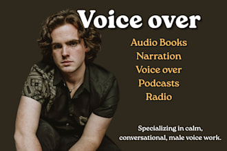 narrate your video, podcast, or book