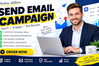 send promotional emails newsletter campaign email sequence and email series
