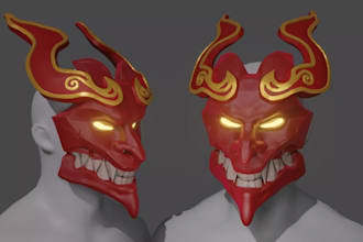 design cosplay weapons, props and 3d printable stl files