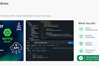 java spring boot rest API development