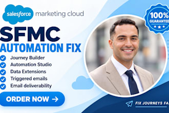 fix salesforce marketing cloud sfmc journey automation and data issues
