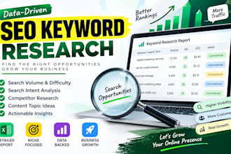 do SEO keyword research and competitor analysis