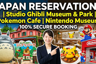 book ghibli museum, ghibli park and nintendo museum tickets