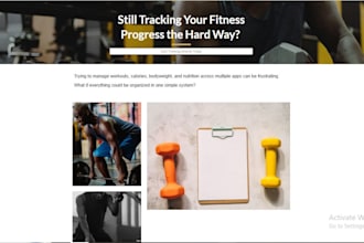 design a professional google sites landing page