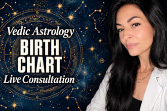 interpret your vedic birth chart in live consultation