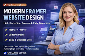 build framer website, figma to framer, framer landing page, framer web redesign
