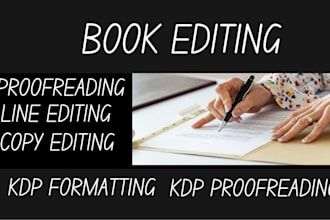 proofread, edit, and format your manuscript, christian or memoir book