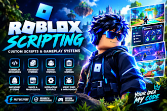 create custom roblox luau scripting and gameplay systems roblox lua