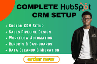 setup hubspot CRM pipeline lists automation contact properties lifecycle stages
