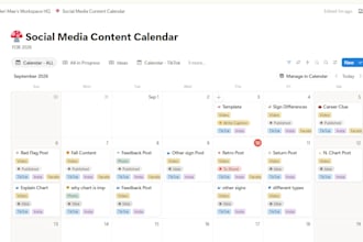 be your social media manager and content scheduler
