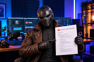 create a research driven youtube content strategy