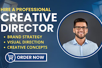 be your creative director for visual strategy and brand