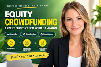 be your equity crowdfunding expert for wefunder startengine seedinvest