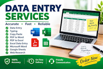 do accurate date entry, typing ,copy paste and PDF conversion