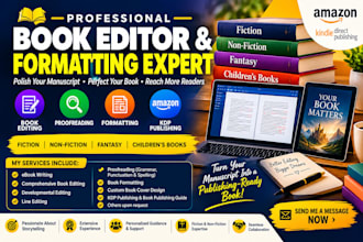 ebook ghostwriter, formatting developmental book editing lulu direct amazon kdp