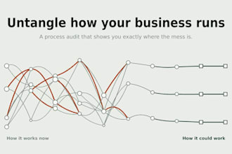 audit your business process and find inefficiencies