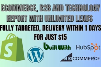 get unlimited builtwith pro leads per report for targeted b2b lead generation