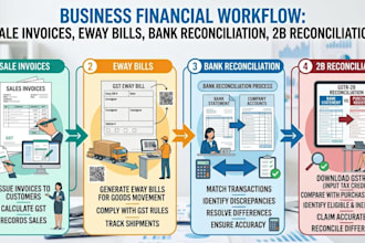 do bookkeeping and accounting in tally and excel
