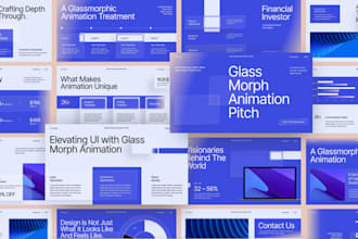 redesign sales presentation, startup pitch deck, design powerpoint and canva ppt