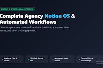 build an automated workspace for your agency or startup