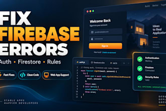 fix firebase authentication firestore and permission errors