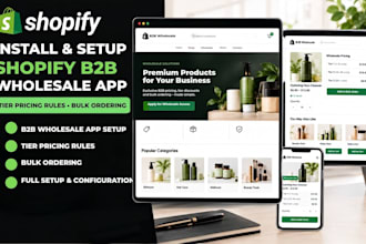 install setup shopify b2b wholesale app tier pricing rule bulk ordering