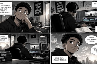 draw manga comic illustration