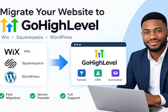 gohighlevel migration clone wix squarespace wordpress migrate to gohighlevel