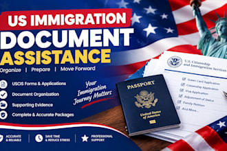review your immigration documents for completeness and consistency