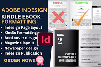 do kindle ebook formatting, indesign page layout, magazine layout design