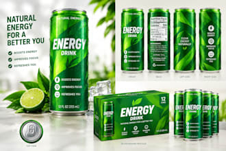 do all type of redesign product packaging, labels, create 3d mockups pouch logo