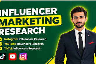 do instagram influencer research and outreach for influencer marketing
