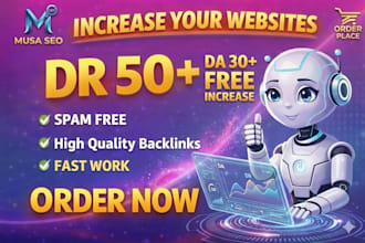 increase domain rating dr 50 plus on ahrefs