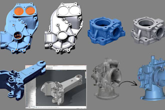 do reverse engineering convert 3d scan mesh stl to cad