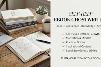 ghost write self help ebooks