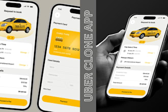 build uber clone app and taxi booking app in flutter for android and ios