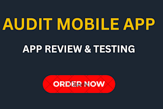 do mobile IOS app and audit review your app