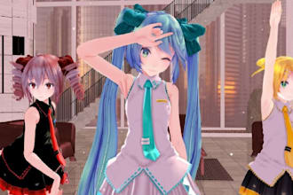 create, fix, rig and convert your 3d model for mmd, blender, unity, vrchat