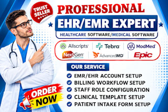 setup allscripts emr tebra modmed emr nextgen office ehr advancedmd epic emr