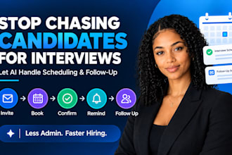 automate recruiting interviews and candidate follow up with ai, ats, n8n