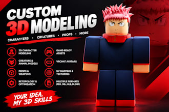 create roblox ugc bundles and 3d characters