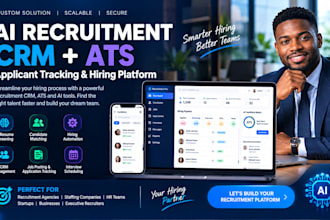 design ai recruitment CRM ats applicant tracking hiring staffing HR system