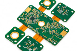 design flexible rigid flex pcb wearable smart glasses medical patch electronics