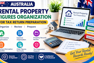 do australian rental property figures for tax return preparation, tax checklist