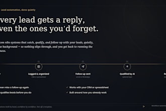 automate your lead follow ups and CRM with n8n
